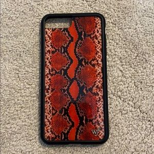Wildflower Snakeskin iPhone 6+/7+/8+ Plus Case